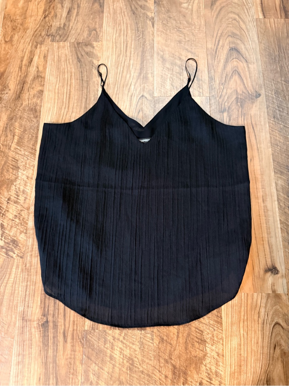 Express Black V-Neck Spaghetti Strap Camisole